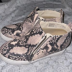 Snakeskin Sneakers